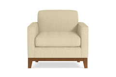 Monroe Drive Chair :: Leg Finish: Pecan