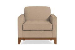 Monroe Drive Chair :: Leg Finish: Pecan