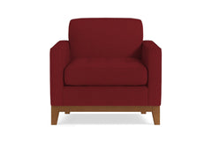 Monroe Drive Chair :: Leg Finish: Pecan