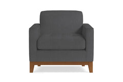 Monroe Drive Chair :: Leg Finish: Pecan