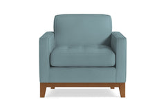 Monroe Drive Chair :: Leg Finish: Pecan