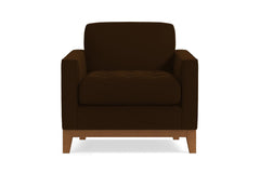 Monroe Drive Chair :: Leg Finish: Pecan