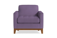 Monroe Drive Chair :: Leg Finish: Pecan