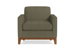 Monroe Drive Chair :: Leg Finish: Pecan