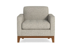 Monroe Drive Chair :: Leg Finish: Pecan