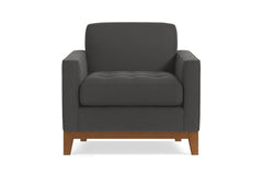 Monroe Drive Chair :: Leg Finish: Pecan