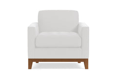 Monroe Drive Chair :: Leg Finish: Pecan