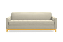 Monroe Drive Queen Size Sleeper Sofa :: Leg Finish: Natural / Sleeper Option: Deluxe Innerspring Mattress