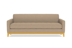 Monroe Drive Queen Size Sleeper Sofa Bed :: Leg Finish: Natural / Sleeper Option: Memory Foam Mattress