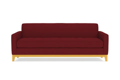 Monroe Drive Queen Size Sleeper Sofa Bed :: Leg Finish: Natural / Sleeper Option: Memory Foam Mattress