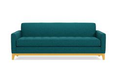 Monroe Drive Queen Size Sleeper Sofa Bed :: Leg Finish: Natural / Sleeper Option: Memory Foam Mattress