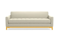 Monroe Drive Queen Size Sleeper Sofa Bed :: Leg Finish: Natural / Sleeper Option: Deluxe Innerspring Mattress