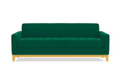 Monroe Drive Queen Size Sleeper Sofa Bed :: Leg Finish: Natural / Sleeper Option: Memory Foam Mattress