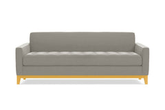 Monroe Drive Queen Size Sleeper Sofa Bed :: Leg Finish: Natural / Sleeper Option: Memory Foam Mattress