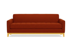Monroe Drive Queen Size Sleeper Sofa Bed :: Leg Finish: Natural / Sleeper Option: Memory Foam Mattress