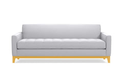 Monroe Drive Queen Size Sleeper Sofa Bed :: Leg Finish: Natural / Sleeper Option: Memory Foam Mattress