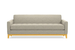 Monroe Drive Queen Size Sleeper Sofa Bed :: Leg Finish: Natural / Sleeper Option: Memory Foam Mattress