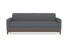 Monroe Drive Queen Size Sleeper Sofa Bed :: Leg Finish: Pecan / Sleeper Option: Deluxe Innerspring Mattress