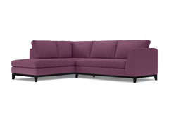 Mulholland Drive 2pc Sectional Sofa :: Leg Finish: Espresso / Configuration: LAF - Chaise on the Left