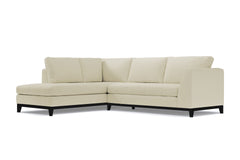 Mulholland Drive 2pc Sleeper Sectional :: Leg Finish: Espresso / Configuration: LAF - Chaise on the Left / Sleeper Option: Deluxe Innerspring Mattress