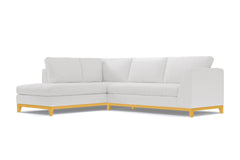 Mulholland Drive 2pc Sectional Sofa :: Leg Finish: Natural / Configuration: LAF - Chaise on the Left