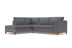 Mulholland Drive 2pc Sectional Sofa :: Leg Finish: Pecan / Configuration: LAF - Chaise on the Left