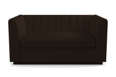 Nora Apartment Size Sofa :: Leg Finish: Espresso / Size: Apartment Size - 74&quot;w