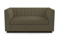 Nora Apartment Size Sleeper Sofa Bed :: Leg Finish: Espresso / Sleeper Option: Deluxe Innerspring Mattress