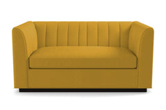 Nora Apartment Size Sleeper Sofa Bed :: Leg Finish: Espresso / Sleeper Option: Memory Foam Mattress