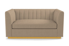 Nora Loveseat :: Leg Finish: Natural / Size: Loveseat - 62&quot;w