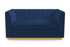 Nora Apartment Size Sofa :: Leg Finish: Natural / Size: Apartment Size - 74&quot;w