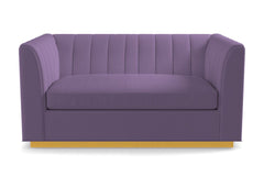 Nora Apartment Size Sofa :: Leg Finish: Natural / Size: Apartment Size - 74&quot;w