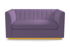 Nora Apartment Size Sleeper Sofa Bed :: Leg Finish: Natural / Sleeper Option: Deluxe Innerspring Mattress