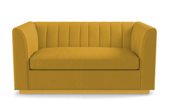 Nora Apartment Size Sofa :: Leg Finish: Natural / Size: Apartment Size - 74&quot;w