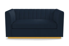 Nora Apartment Size Sofa :: Leg Finish: Natural / Size: Apartment Size - 74&quot;w