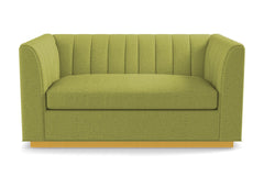 Nora Apartment Size Sofa :: Leg Finish: Natural / Size: Apartment Size - 74&quot;w