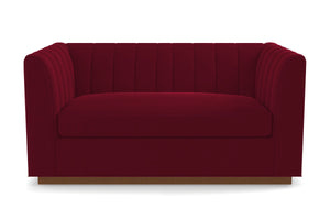 Nora Apartment Size Sofa :: Leg Finish: Pecan / Size: Apartment Size - 74