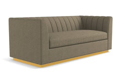 Nora Queen Size Sleeper Sofa Bed :: Leg Finish: Natural / Sleeper Option: Deluxe Innerspring Mattress