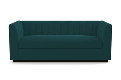 Nora Queen Size Sleeper Sofa Bed :: Leg Finish: Espresso / Sleeper Option: Memory Foam Mattress