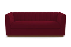 Nora Sofa :: Leg Finish: Pecan