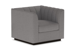 Nora Swivel Chair :: Leg Finish: Espresso