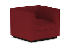 Nora Swivel Chair :: Leg Finish: Espresso