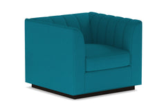 Nora Swivel Chair :: Leg Finish: Espresso