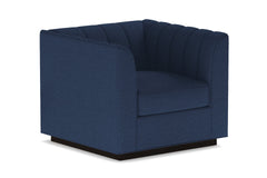 Nora Swivel Chair :: Leg Finish: Espresso