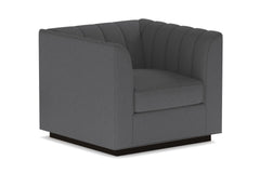 Nora Swivel Chair :: Leg Finish: Espresso
