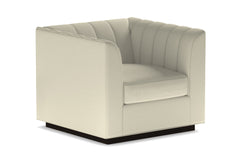 Nora Swivel Chair :: Leg Finish: Espresso