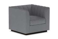 Nora Swivel Chair :: Leg Finish: Espresso