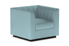 Nora Swivel Chair :: Leg Finish: Espresso
