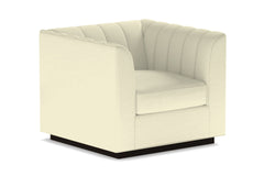 Nora Swivel Chair :: Leg Finish: Espresso