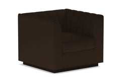 Nora Swivel Chair :: Leg Finish: Espresso
